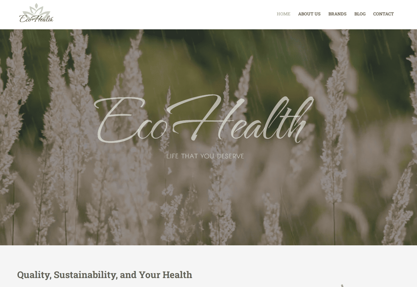Сайт Ecohealthlife